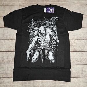 Vampire Freaks Gothic Wendigo Black And White Graphic Tee Shirt